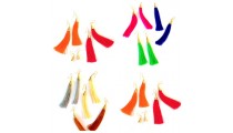 Bali Fashion Earrings Tassel Solid Color